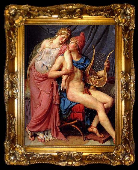 framed  Jacques-Louis David Paris and Helen, ta009-2